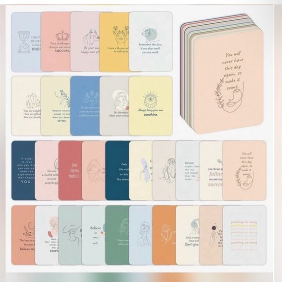 Other - 30PCS Motivational/Inspirational Quotes Cards